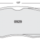 Fast road / track day compound. Street brake pads - Subaru BRZ + Toyota GT86
front pad